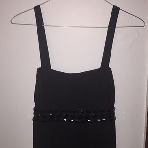 Black cocktail dress